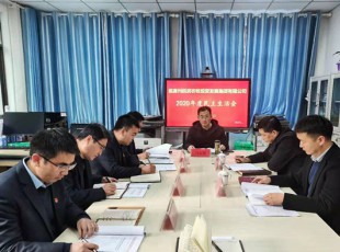 bifa必发集团 召开2020年度辅导班子民主生涯会