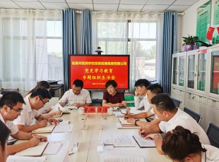 bifa必发集团 召开党史进建教育专题组织生涯会