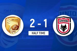半场-大连鲲城2-1陕西结合 何立攀超巨失误穆谢奎崔明安破门