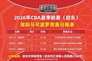 CBA夏联（启东）即将开打！丽江将与江苏、通辽、广厦进行较量