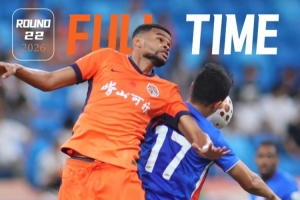 FULLTIME 全场角逐实现，通辽海牛0-1不敌上海申花
