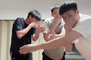 庞峥麟晒与蒋浩然杨曦皓的合拍视频：冤种兄弟 夸口搭子 闯祸同伙