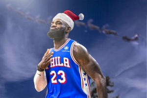ESPN晒图：詹姆斯将第21次参与圣诞大战 创NBA新纪录！