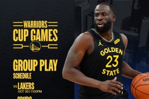 勇士NBA杯赛程：沉头戏首战湖人 之后接连对阵马刺国王启发者