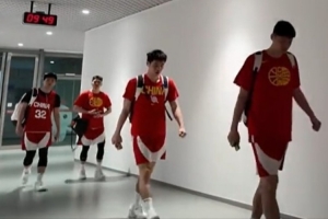 中国男篮今晚将和新西兰男篮发展一场热身赛 球员已到达角逐场馆