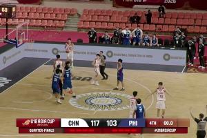 媒体人：中国U18男篮幼伙子自动烧毁进攻 菲律宾球员以怨报德