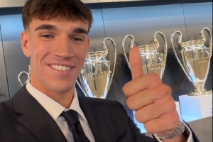 客战替补绝杀！埃斯皮：很快会在伯纳乌和各人碰头 Hala Madrid