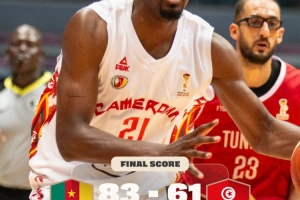 世预赛喀麦隆83-61大胜突尼斯 米西9中6砍下19分14板 效能值第一