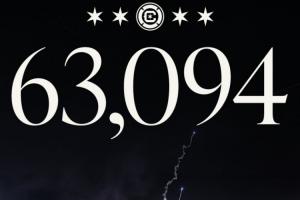 莱万vs梅西！芝加哥vs迈阿密63094人现场观战，创芝加哥主场纪录