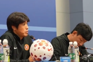 辽宁铁人客战天津津门虎赛后新闻颁布会召开，徐正源出席颁布会