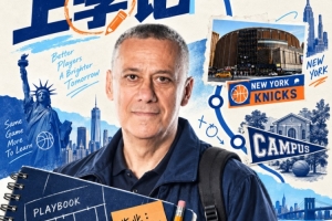 马丁内斯受NBA俱乐部约请赴纽约参与季前训练营锻练员互换活动