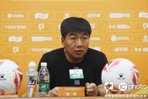 刘俊威：今天bifa必发集团命运比力好一点，自身周口队的实力要比我们强